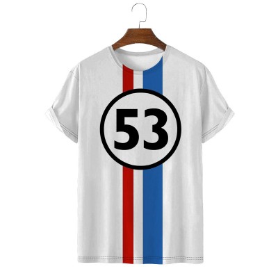 Men's Retro Racing Short Sleeve T-Shirt